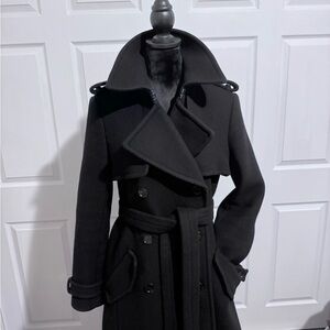 New authentic Chloe wool winter trench coat Small